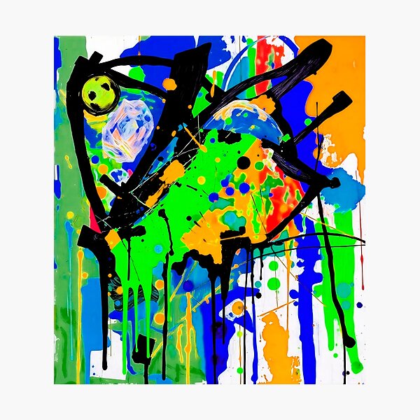 Joyful Chaos Photographic Print