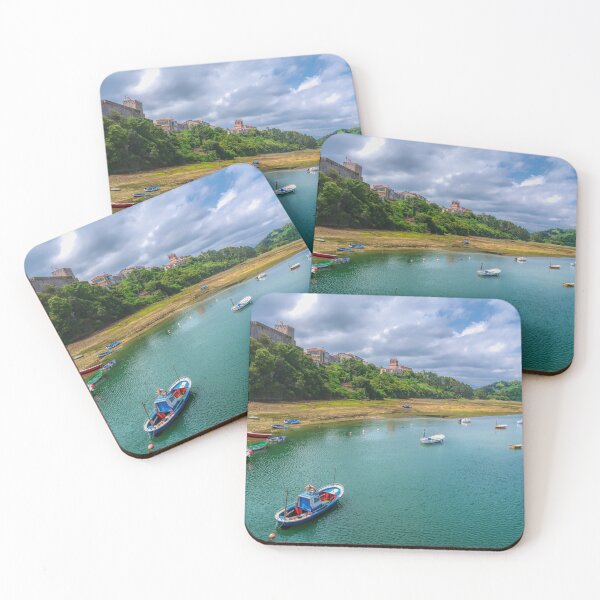 Item preview, San Vicente de la Barquera Castle and River Cantabria Spain  designed and sold by acceleratorhams.