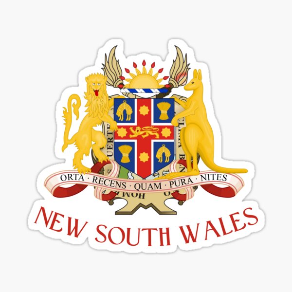 Item preview, New South Wales Coat of Arms designed and sold by jeshands.