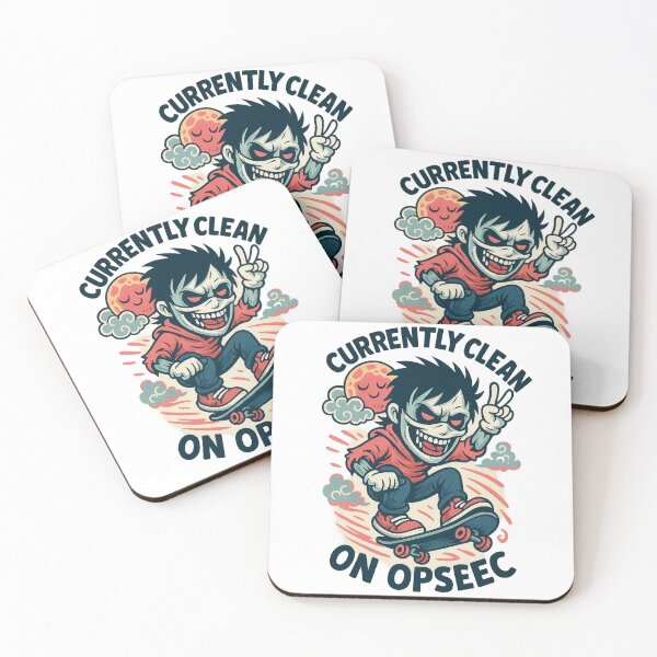 Item preview, "Skater Punk Cartoon – Currently Clean on OPSEC" designed and sold by Ironzoulz.