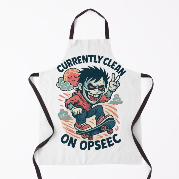Item preview, "Skater Punk Cartoon – Currently Clean on OPSEC" designed and sold by Ironzoulz.