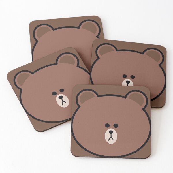 Item preview, LINE Friends brown bear designed and sold by Billy Morfo™.