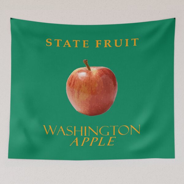 Item preview, Washington Territory Fruit The Apple designed and sold by taiche.