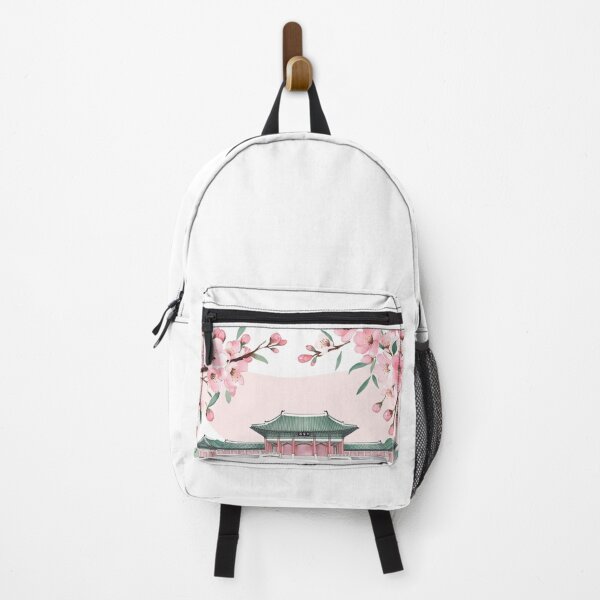 Item preview, Seoul among Cherry Blossoms – Traditional Architecture and Floral Poetry designed and sold by StormArte.