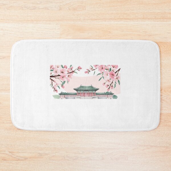 Item preview, Seoul among Cherry Blossoms – Traditional Architecture and Floral Poetry designed and sold by StormArte.