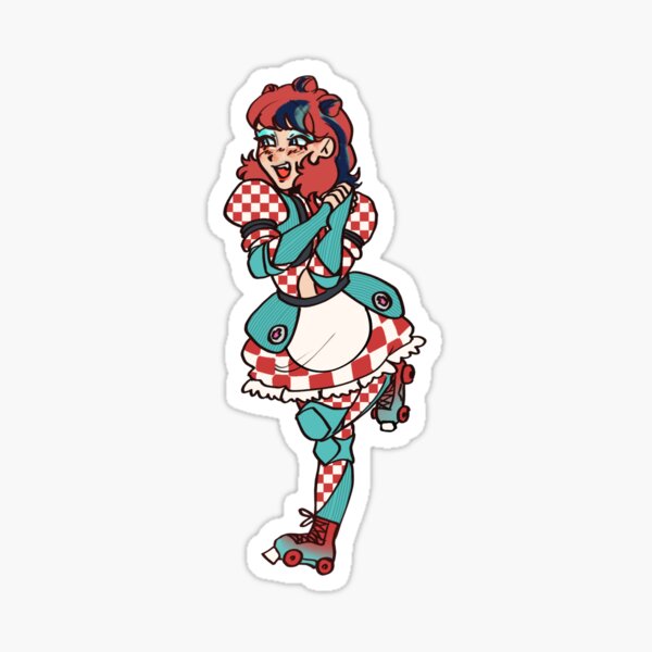 Vista previa del artículo con la obra «Dinah», diseñado y vendido por Lesbianbsd.