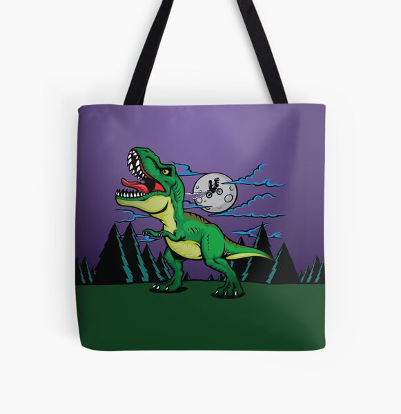 Dinosaur Personalized Tote Bag, Tyrannosaurus Rex - Pipsy