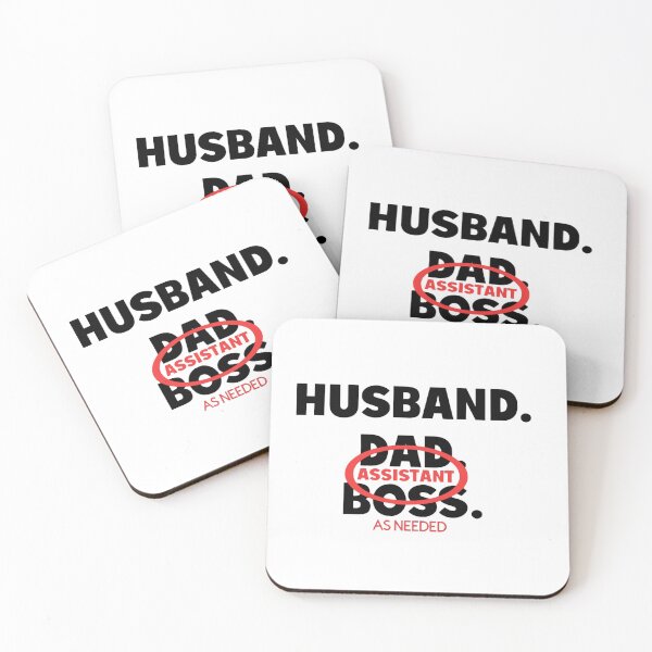 Item preview, Husband. Dad. (Assistant) Boss. As Needed designed and sold by TShirtCrafters.