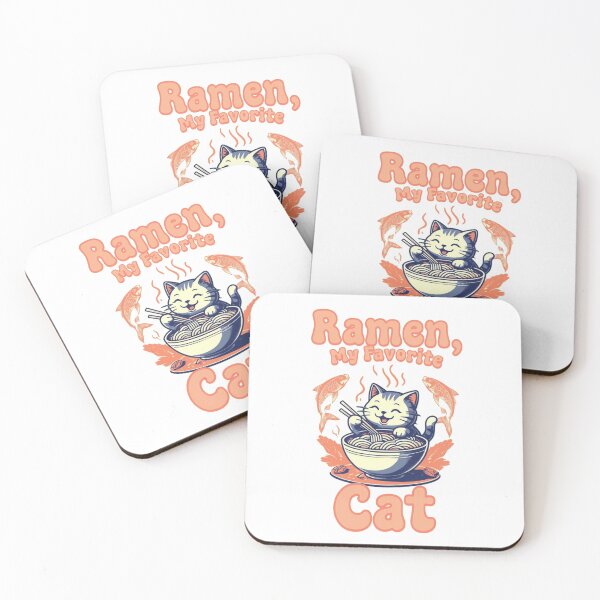 Item preview, Ramen Cat, My Favorite Ramen designed and sold by ZerotwoStudio.