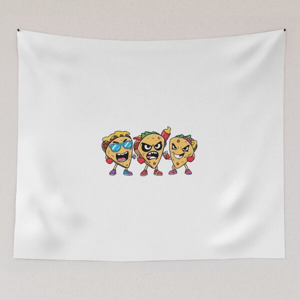 Item preview, Tacos with Attitude – Spicy Humor in Urban Style designed and sold by StormArte.