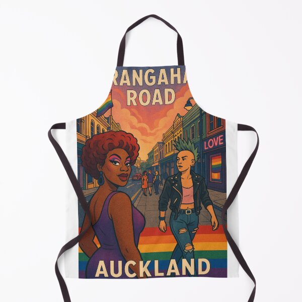 Item preview, Karangahape Road Auckland – LGBTQ+ Friendly Urban Vibe designed and sold by Places On Earth.