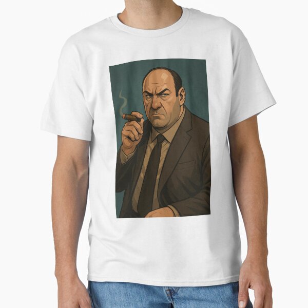 Vista previa del artículo con la obra «Tony Soprano», diseñado y vendido por Shinobi3.