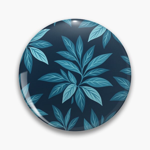 Item preview, Botanical Blue Tropical Seamless Pattern - Hand-Drawn Fashion Design designed and sold by Templatemini.