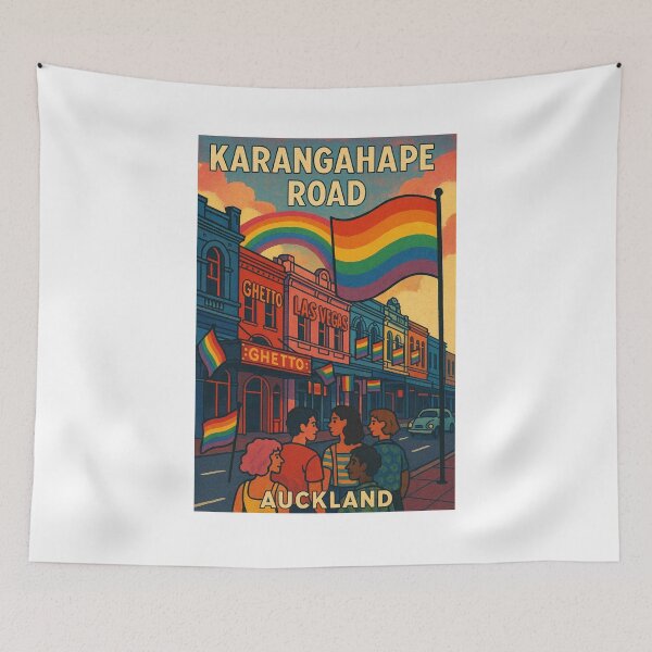 Item preview, Karangahape Road Auckland – Gay Friendly Urban Vibe designed and sold by Places On Earth.
