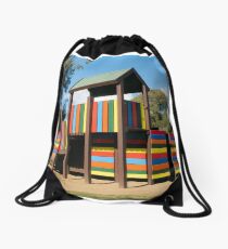 Play Ground Drawstring Bag