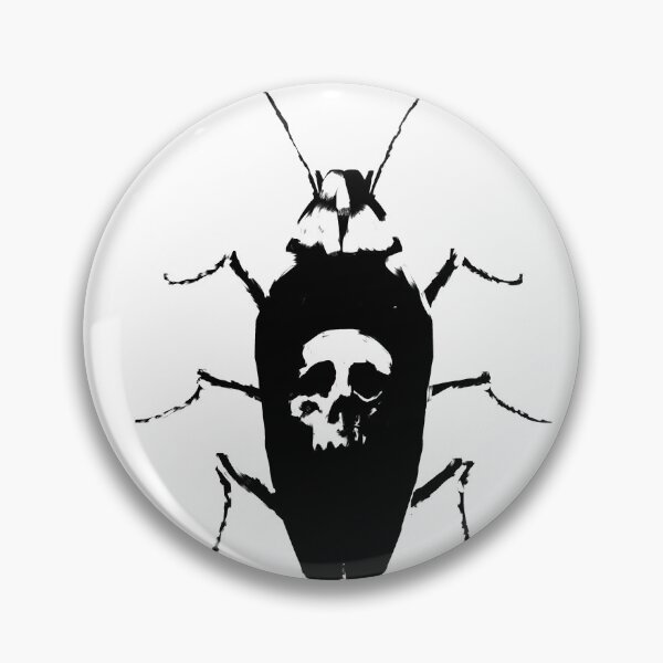 Item preview, Cockroach Skull Decal designed and sold by ClubAstro.