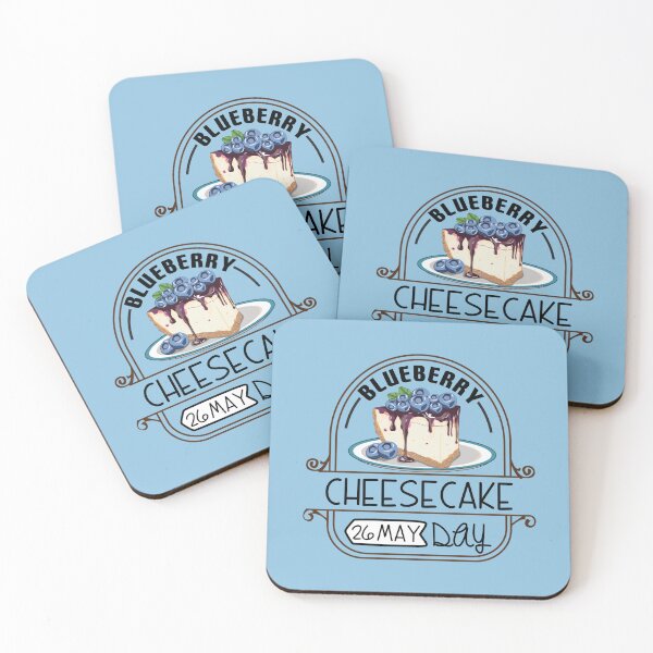 Item preview, 26 May Blueberry Cheesecake Day - Wacky Holidays designed and sold by ChemicalXShop.