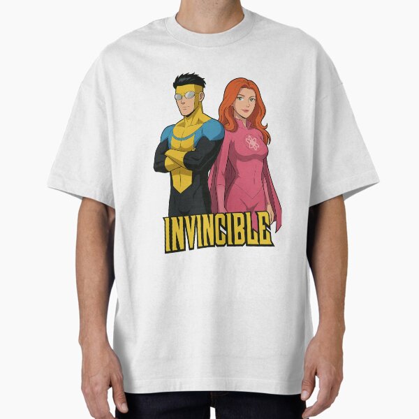 Item preview, Invincible and Atom Eve - Dynamic Comic Duo Artwork designed and sold by Artpainted.