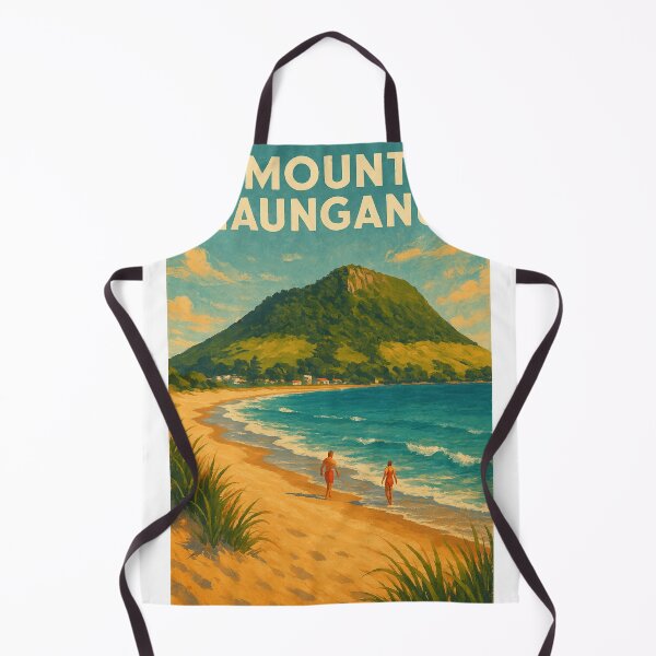 Item preview, Mount Maunganui Beach – Golden Sand and Pacific Views designed and sold by Places On Earth.