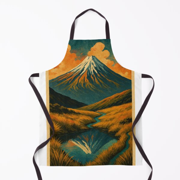 Item preview, Mount Taranaki Reflection – Egmont National Park Scenic View designed and sold by Places On Earth.