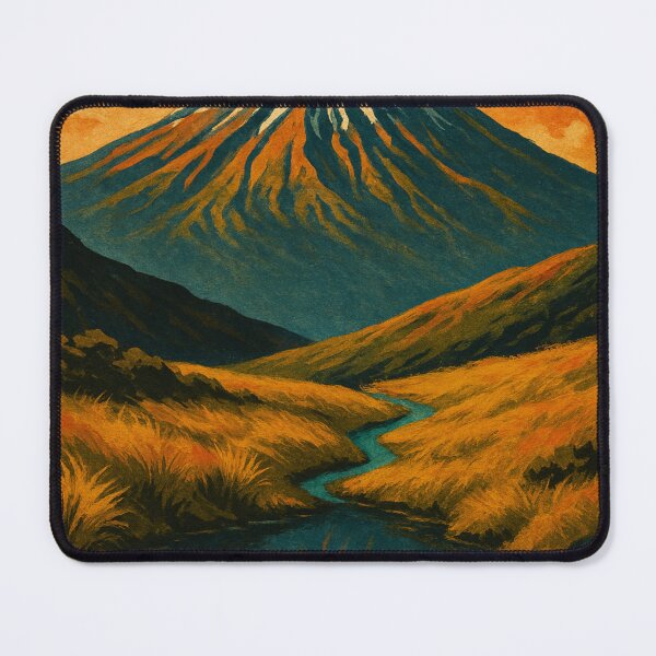 Item preview, Mount Taranaki Reflection – Egmont National Park Scenic View designed and sold by Places On Earth.