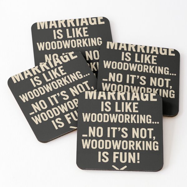 Item preview, marriage vs woodwork designed and sold by TheFreshPirate.
