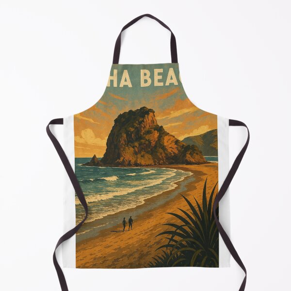 Item preview, Piha Beach New Zealand – Lion Rock West Auckland designed and sold by Places On Earth.