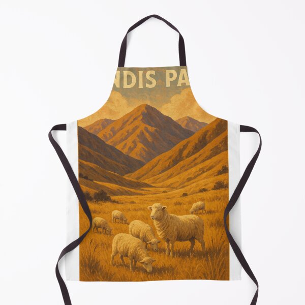 Item preview, Lindis Pass South Island – Golden Hills and Grazing Sheep designed and sold by Places On Earth.