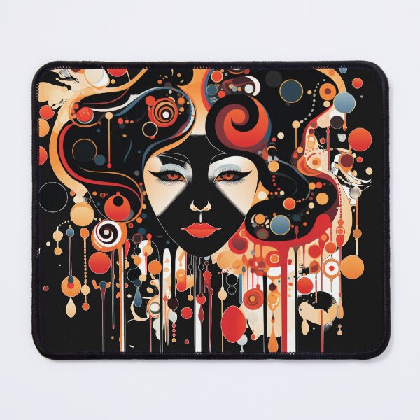 Item preview, Girl dreaming, gustav klimt inspired.  designed and sold by Snarkyalice0.