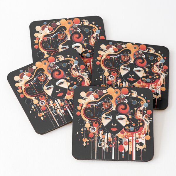 Item preview, Girl dreaming, gustav klimt inspired.  designed and sold by Snarkyalice0.