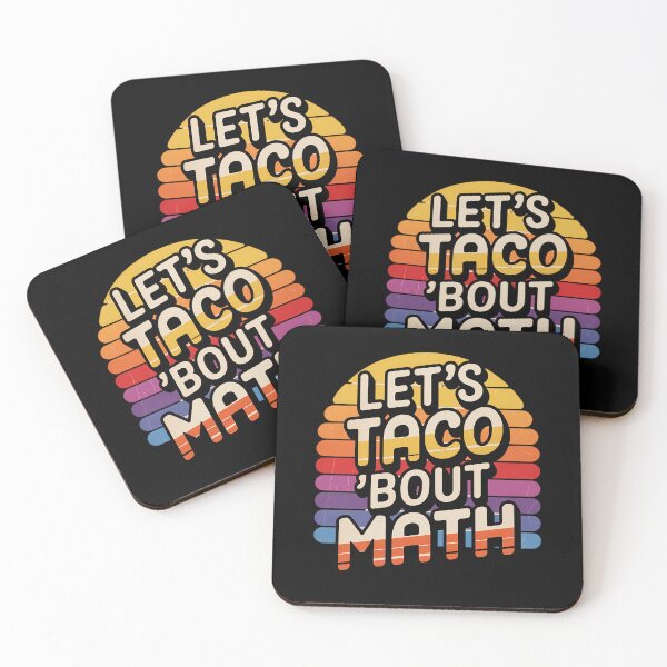 Item preview, Let's Taco 'Bout Math designed and sold by tearbytea.