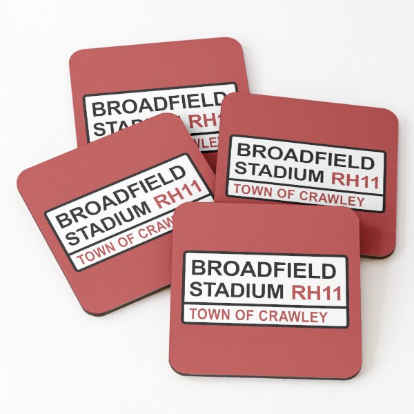 Item preview, Crawley Town Broadfield Stadium Iconic Street Sign designed and sold by DelfDesign.