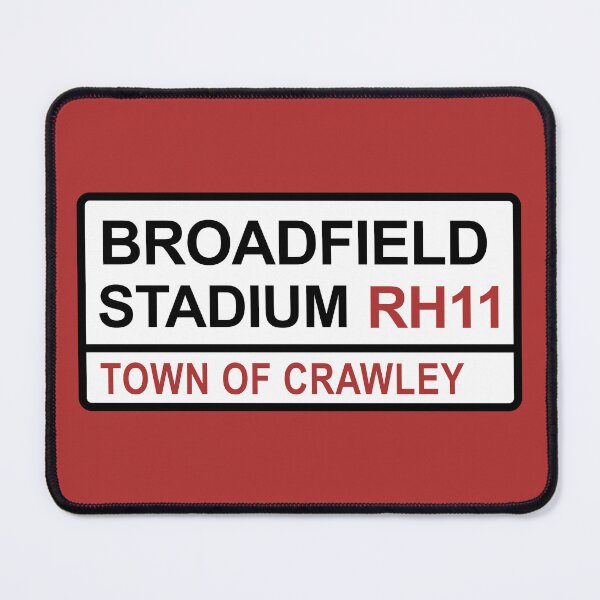 Item preview, Crawley Town Broadfield Stadium Iconic Street Sign designed and sold by DelfDesign.