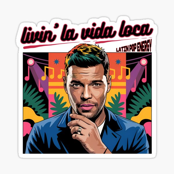 Item preview,  Livin’ La Vida Loca – Latin Pop Vibes designed and sold by RvinJo8.