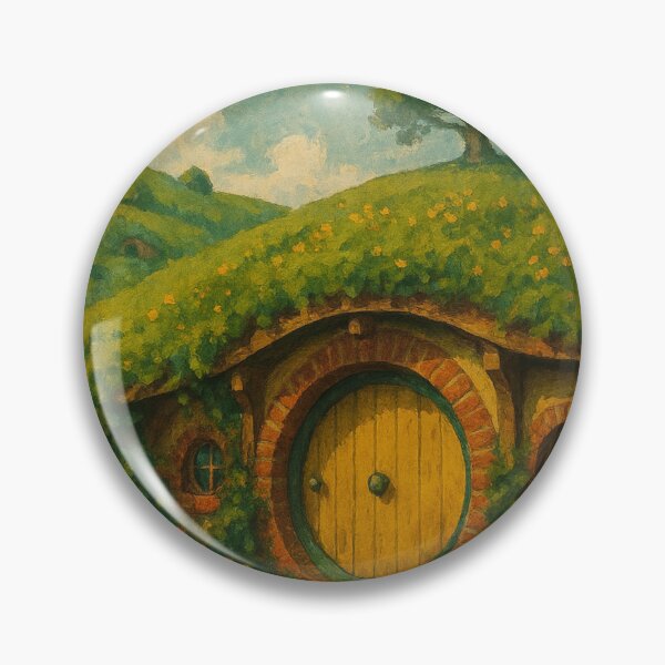 Item preview, Hobbiton Matamata – Lush Green Hills and Hobbit House designed and sold by Places On Earth.