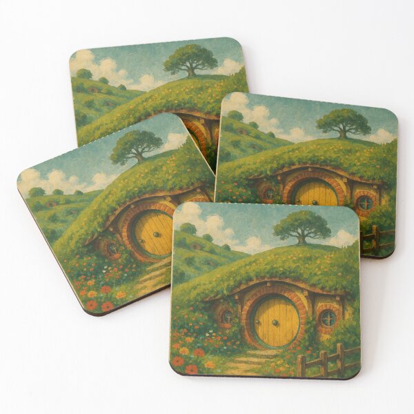 Item preview, Hobbiton Matamata – Lush Green Hills and Hobbit House designed and sold by Places On Earth.