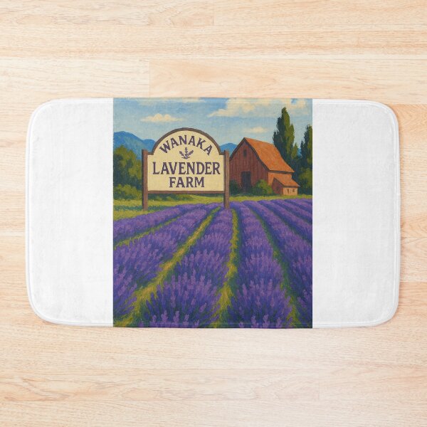 Item preview, Wanaka Lavender Farm – Purple Fields near Queenstown designed and sold by Places On Earth.
