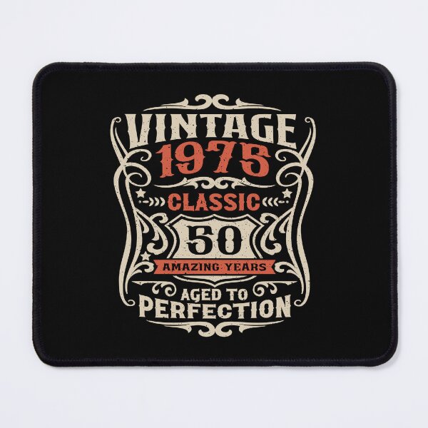 Item preview, 50th Birthday Vintage 1975 Classic 50 Amazing Years designed and sold by eclecTEEq.