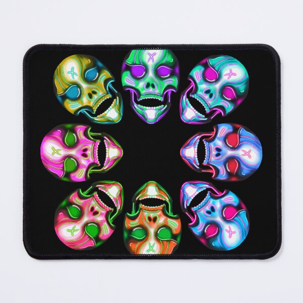 Item preview, Neon Cyber Skulls (Collection) designed and sold by WigsByViv.