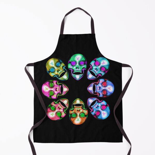 Item preview, Neon Cyber Skulls (Collection) designed and sold by WigsByViv.