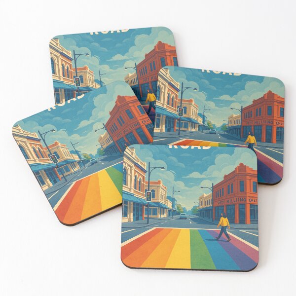 Item preview, Karangahape Road Auckland – Rainbow Crosswalk and Heritage Streets designed and sold by Places On Earth.
