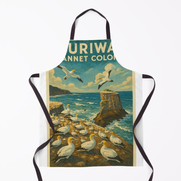 Item preview, Muriwai Gannet Colony – Coastal Birds near Piha designed and sold by Places On Earth.