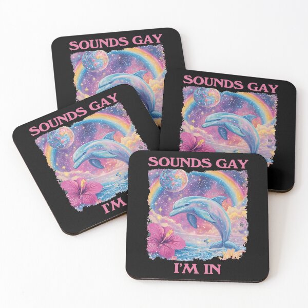 Item preview, Sounds Gay I'm In Funny Dolphin Meme Weird designed and sold by Filek-mable.