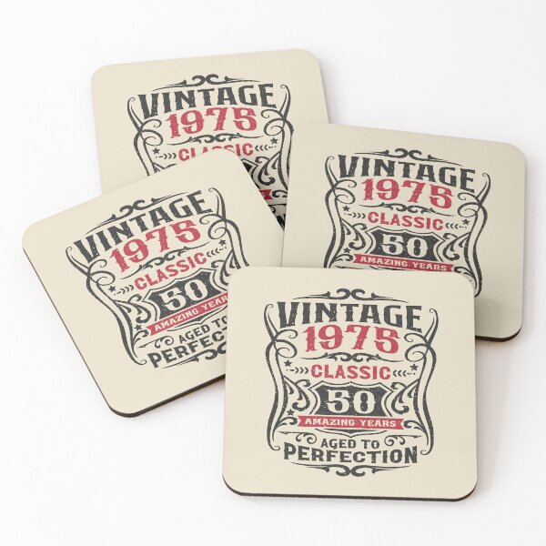 Item preview, 50th Birthday Vintage 1975 Classic 50 Amazing Years designed and sold by eclecTEEq.