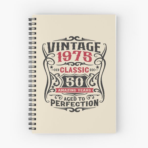 Item preview, 50th Birthday Vintage 1975 Classic 50 Amazing Years designed and sold by eclecTEEq.
