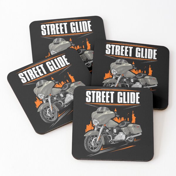 Item preview, Motorcycle Street Glide Base FLHX & FLHXI 2018 (Silver Fortune) for Motorcycle Riders designed and sold by MotoApparelHub.
