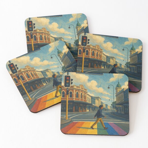 Item preview, Karangahape Road Auckland – Rainbow Crosswalk designed and sold by Places On Earth.