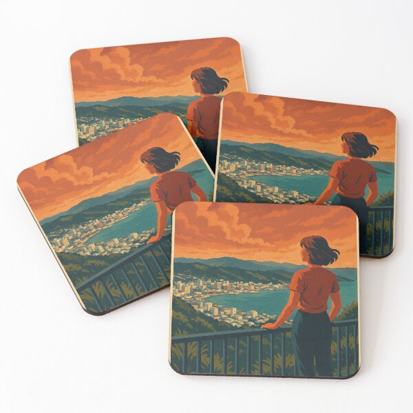 Item preview, Mount Victoria Lookout – Wellington Sunset City View designed and sold by Places On Earth.