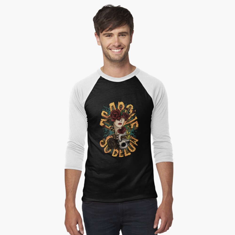 Item preview, Baseball ¾ Sleeve T-Shirt designed and sold by hjalte81.
