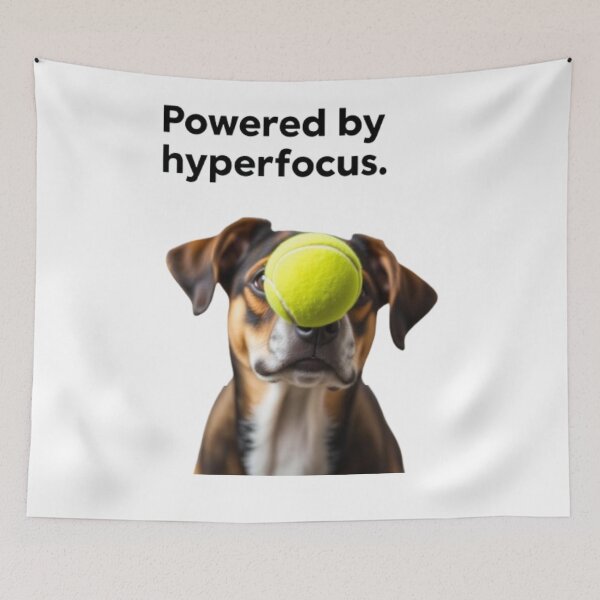Item preview, ADHD: Powered by Hyperfocus designed and sold by Smileyt-shirt.